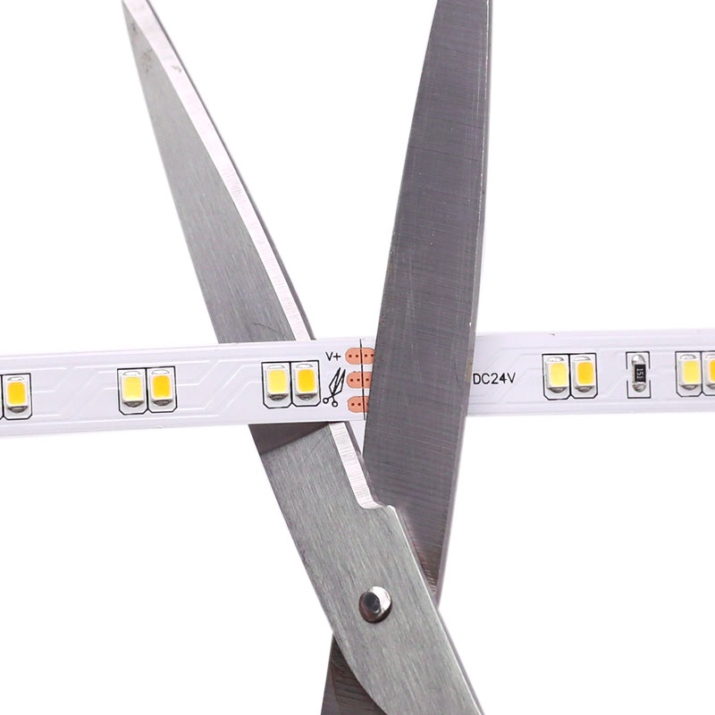 DC24V 2835SMD 560LEDs Pure White+Warm White CCT Flexible LED Strip DC24V 2835SMD 560LEDs Pure White+Warm White CCT Flexible LED Strip